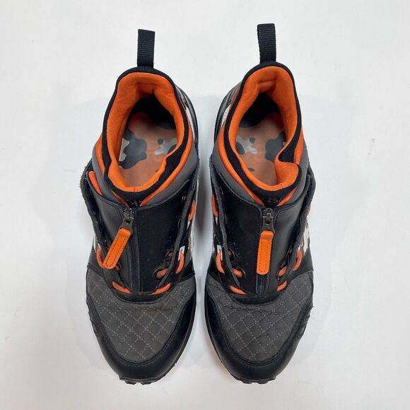 Asics GEL-LYTE MT‎ Zip Sneakers Men\'s Size 8.5 Black Orange Vintage 1191A143-001 main image 10